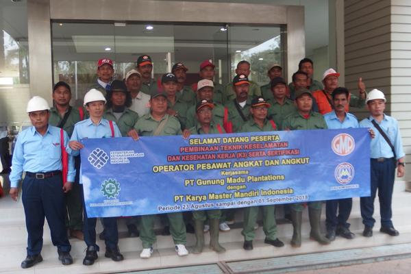 Pelatihan & Sertifikasi Bid. PAA - PT Gunung Madu Plantation